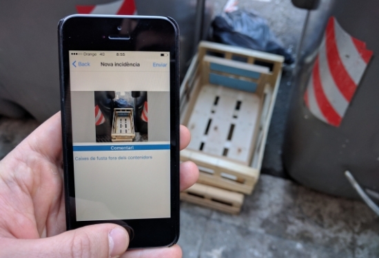 Imatge 2 de la galeria de l’actuació Implementació d’eines telemàtiques per notificar incidències en l’àmbit dels residus