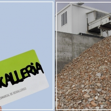 S’obren les convocatòries d’ajuts per a la implantació de deixalleries i per a l’ús d’àrids reciclats