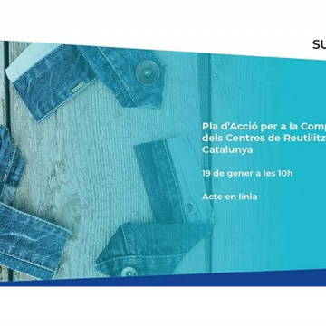 Acte de presentació del Pla d’Acció per a la Competitivitat dels Centres de Reutilització a Catalunya
