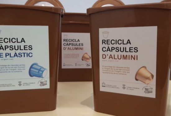 Desenvolupament de mitjans específics per a la recollida i tractament de càpsules de cafè